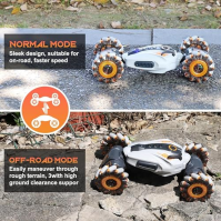 Coollia auto na dálkové ovládání pro děti, 4WD RC Drift Stunt Car auto na dálkové ovládání s ručním ovládáním, 2,4GHz 360° rotac